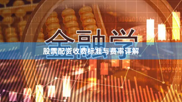 股票配资收费标准与费率详解